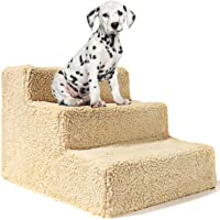 Animals Favorite - Escalera para mascotas- 3 peldaños- para perros- portátil- hasta 9 kg